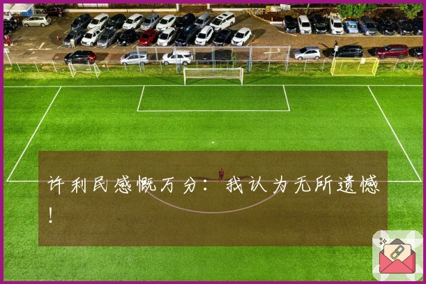 许利民感慨万分：我认为无所遗憾！